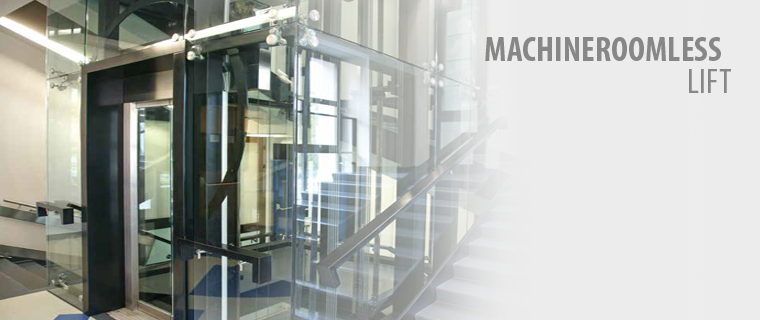 MRL Elevators inner sliders machineroomless